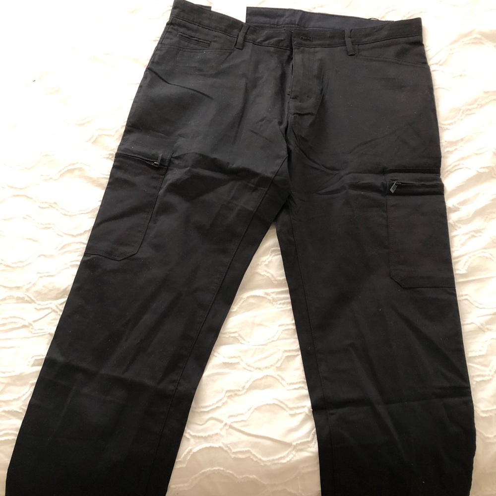 Calvin Klein Black Pants Size 34x30 Slim
